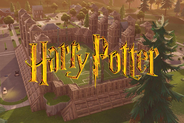 Fortnite : Stade de Quidditch d'Harry Potter en terrain de jeu